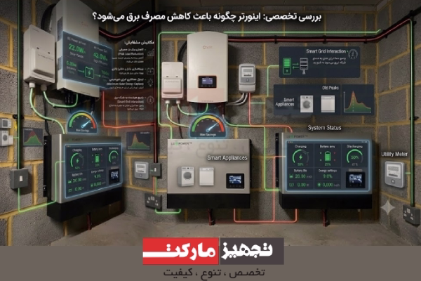 اینورتر چگونه باعث کاهش مصرف برق میشود؟ بررسی تخصصی صرفهجویی انرژی در موتورهای صنعتی |تجهیز مارکت