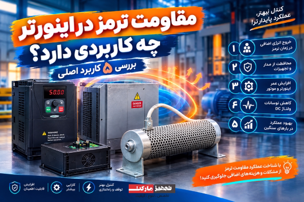 مقاومت ترمز در اینورتر چه کاربردی دارد؟ بررسی ۵ کاربرد اصلی | تجهیز مارکت