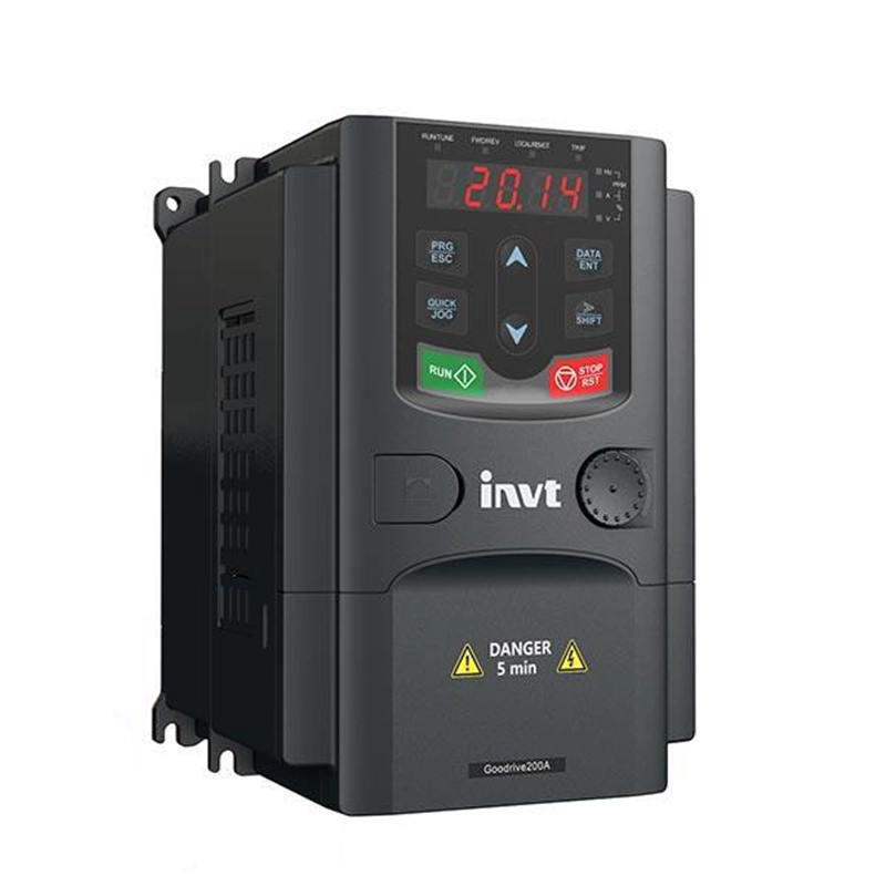 اينورتر تكفاز INVT GD20 توان 4KW اینورتر سه فاز اینوت GD200A توان 1.5 کیلووات اينورتر تكفاز INVT GD20 توان 4KW